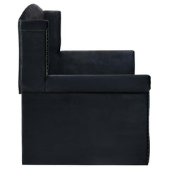 Scarlett Black Twin Daybed W/ Trundle - furniture place usa