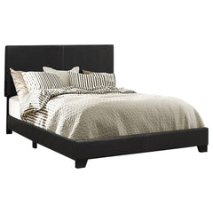 Dorian Black Queen Bed - furniture place usa