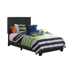 Dorian Black Twin Bed - furniture place usa