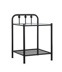 Livingston Brown Nightstand - furniture place usa