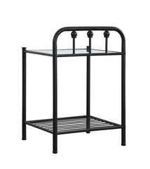 Livingston Brown Nightstand - furniture place usa