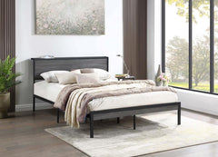 Ricky Grey Queen Bed - furniture place usa