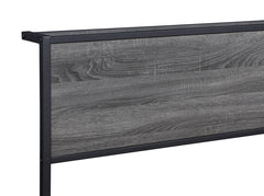 Ricky Grey Twin Bed - furniture place usa