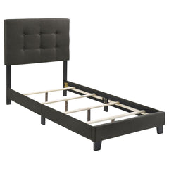 Mapes Grey Twin Bed - furniture place usa