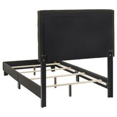 Mapes Grey Twin Bed - furniture place usa