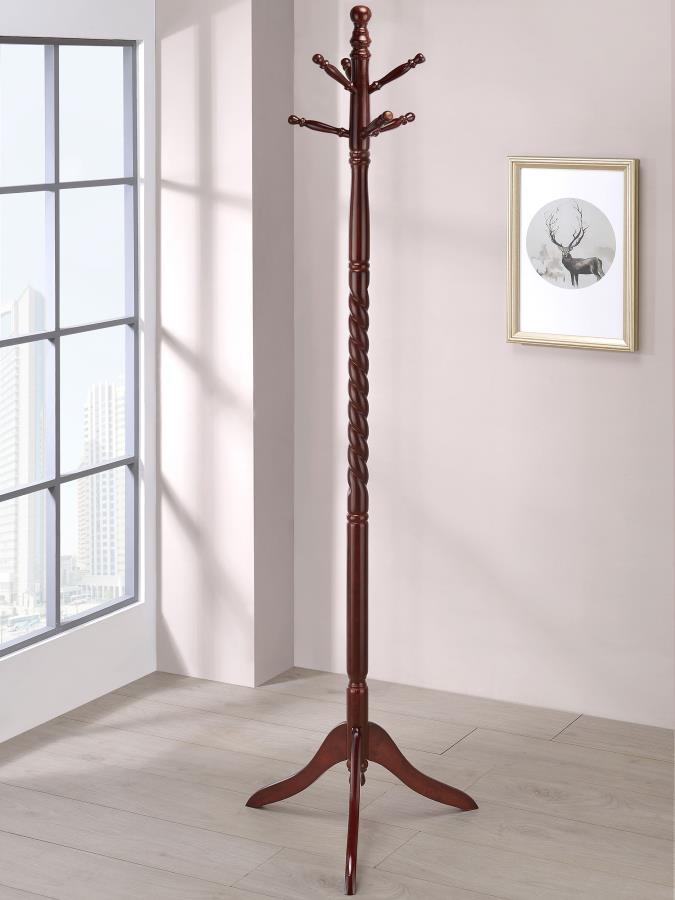 Riona Brown Coat Rack - furniture place usa