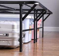 Mabel Black Eastern King Platform - furniture place usa