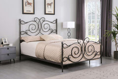 Parleys Brown Queen Bed - furniture place usa