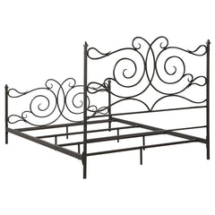 Parleys Brown Queen Bed - furniture place usa