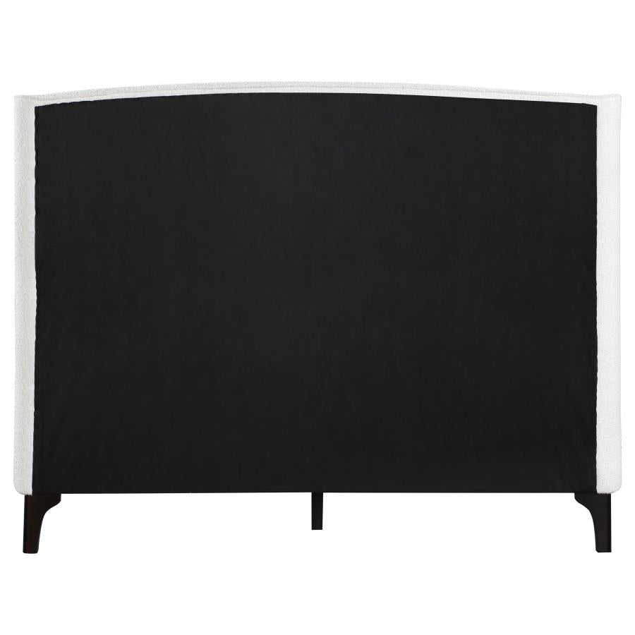 Mosby White Queen Bed - furniture place usa