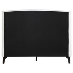 Mosby White Queen Bed - furniture place usa