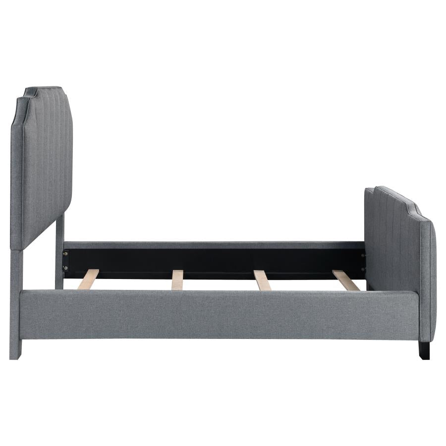 Fiona Grey Full Bed - furniture place usa