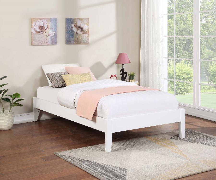 Hounslow White Full Bed - furniture place usa