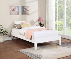 Hounslow White Full Bed - furniture place usa