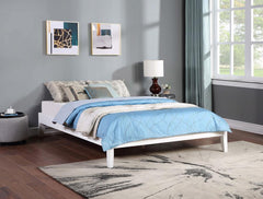 Hounslow White Queen Bed - furniture place usa
