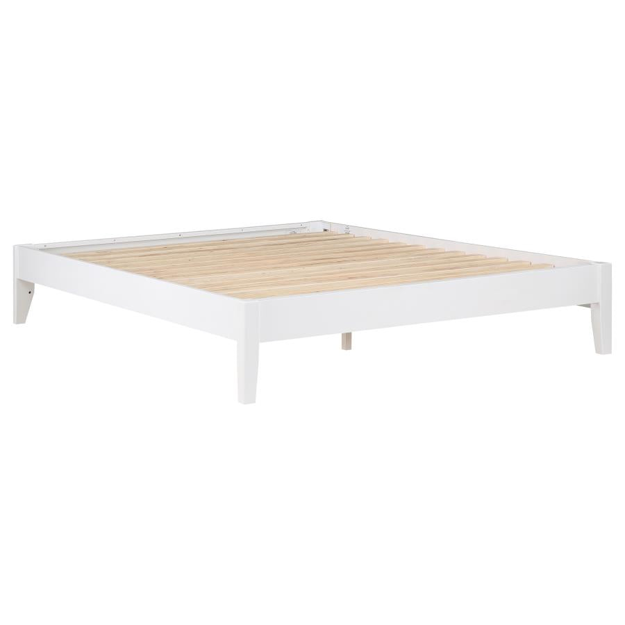 Hounslow White Queen Bed - furniture place usa
