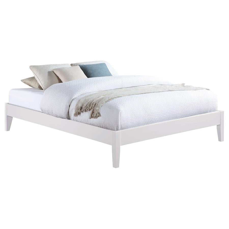 Hounslow White Queen Bed - furniture place usa