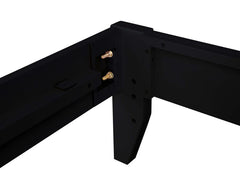 Hounslow Black Queen Bed - furniture place usa