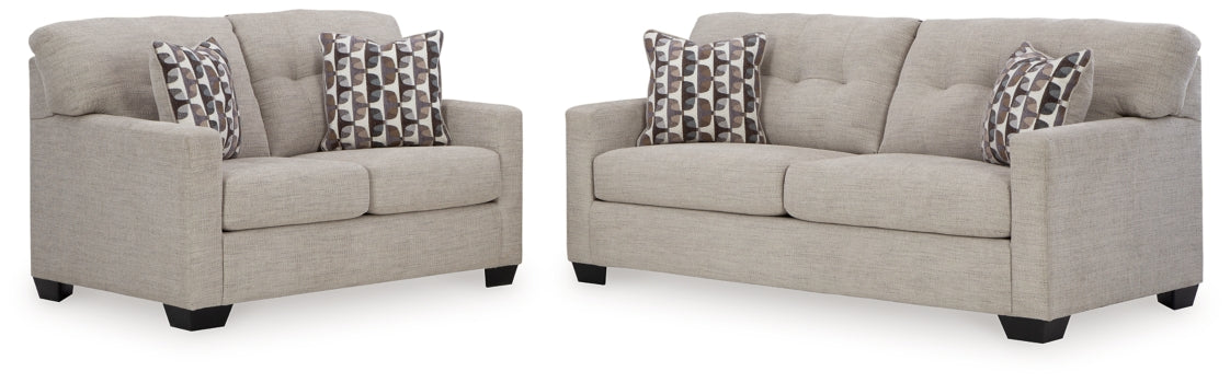 Mahoney Sofa and Loveseat - furniture place usa