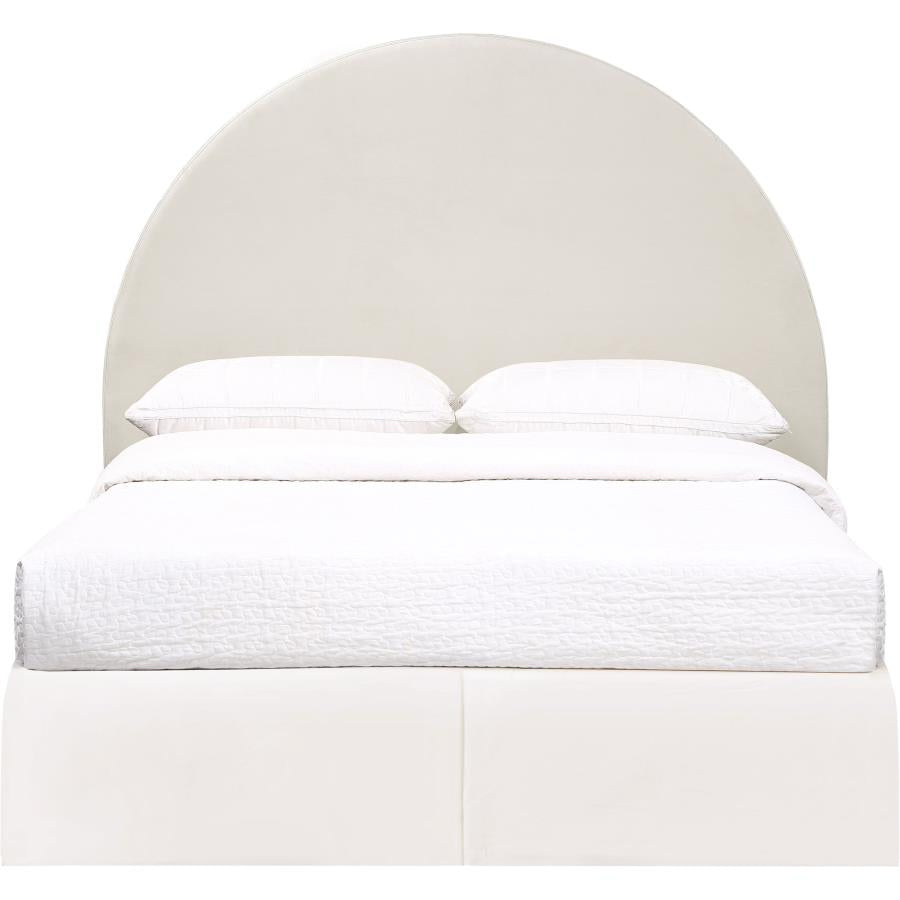 June Ivory Queen / Full Headboard - furniture place usa