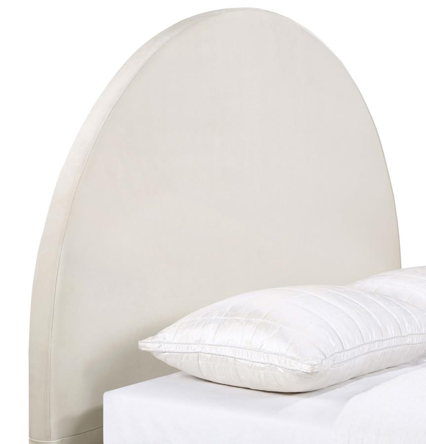 June Ivory Queen / Full Headboard - furniture place usa