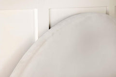 June Ivory Queen / Full Headboard - furniture place usa