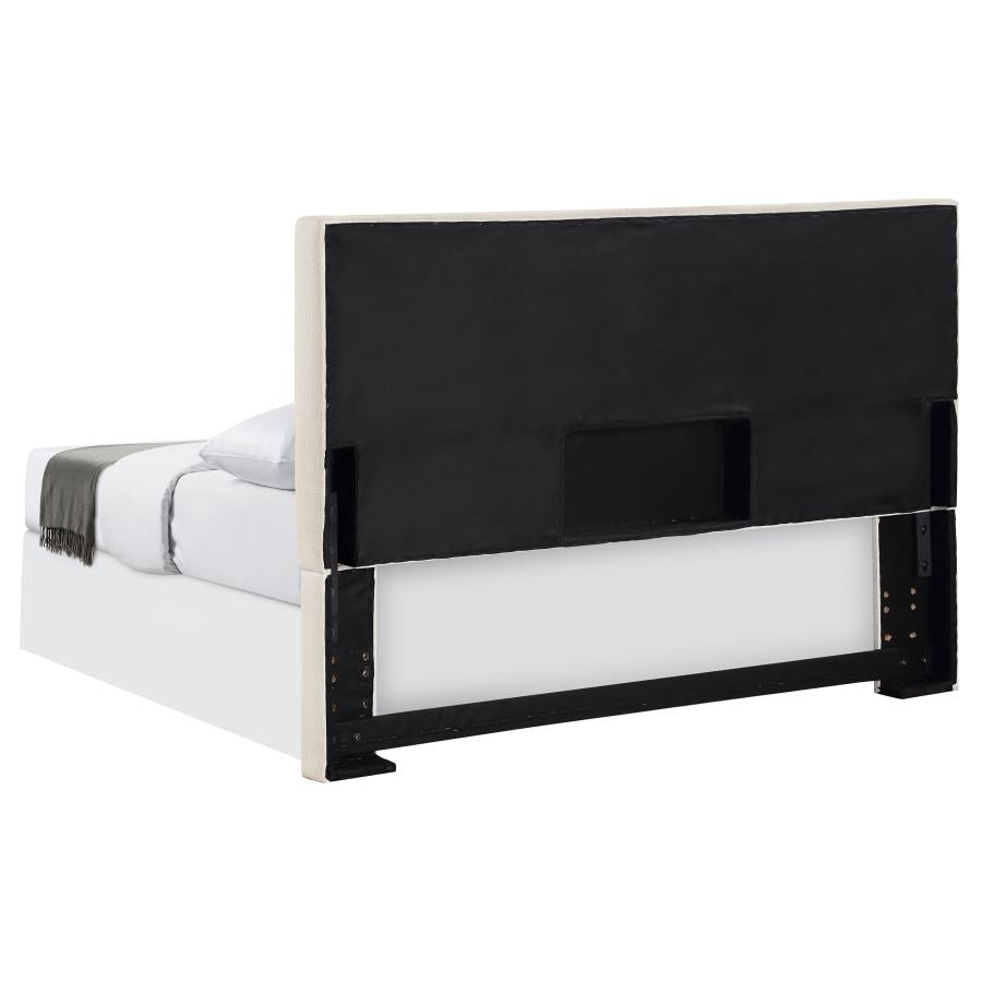 Pirro Ivory Eastern King / California King Headboard - furniture place usa