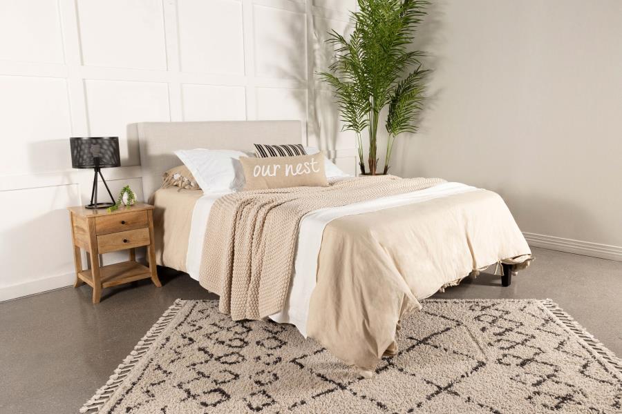 Pirro Ivory Eastern King / California King Headboard - furniture place usa