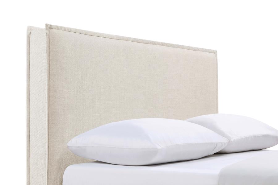 Izzy Grey Queen / Full Headboard - furniture place usa