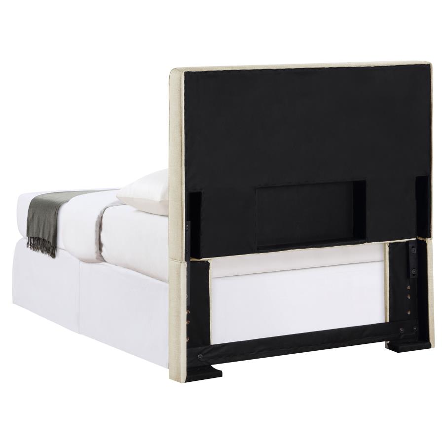 Kosmo Ivory Twin Headboard - furniture place usa