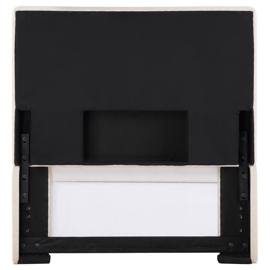 Kosmo Ivory Twin Headboard - furniture place usa