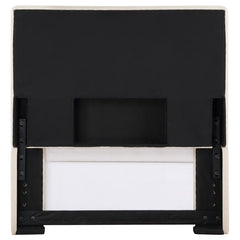 Kosmo Ivory Twin Headboard - furniture place usa