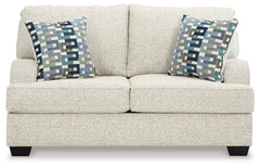 Valerano Loveseat - furniture place usa