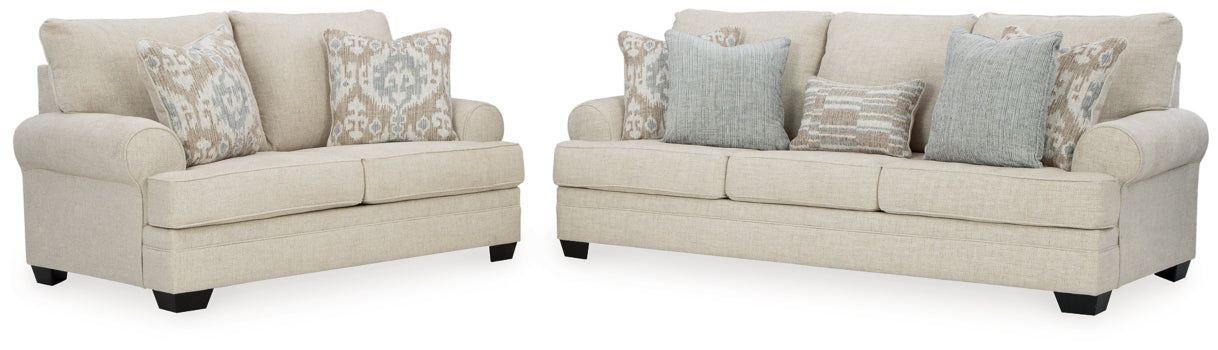 Rilynn Sofa and Loveseat - furniture place usa