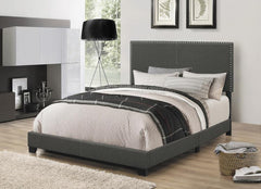 Boyd Grey Queen Bed - furniture place usa