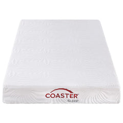 Joseph White 6" Twin Memory Foam Mattress - furniture place usa