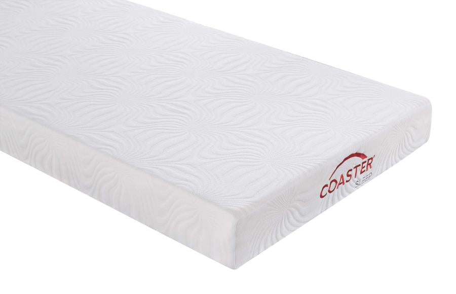 Joseph White 6" Twin Memory Foam Mattress - furniture place usa