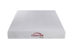 Keegan White 8" Full Memory Foam Mattress - furniture place usa