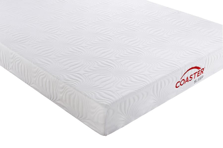 Keegan White 8" Full Memory Foam Mattress - furniture place usa