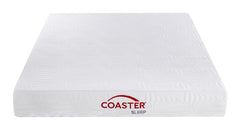 Keegan White 8" Full Memory Foam Mattress - furniture place usa