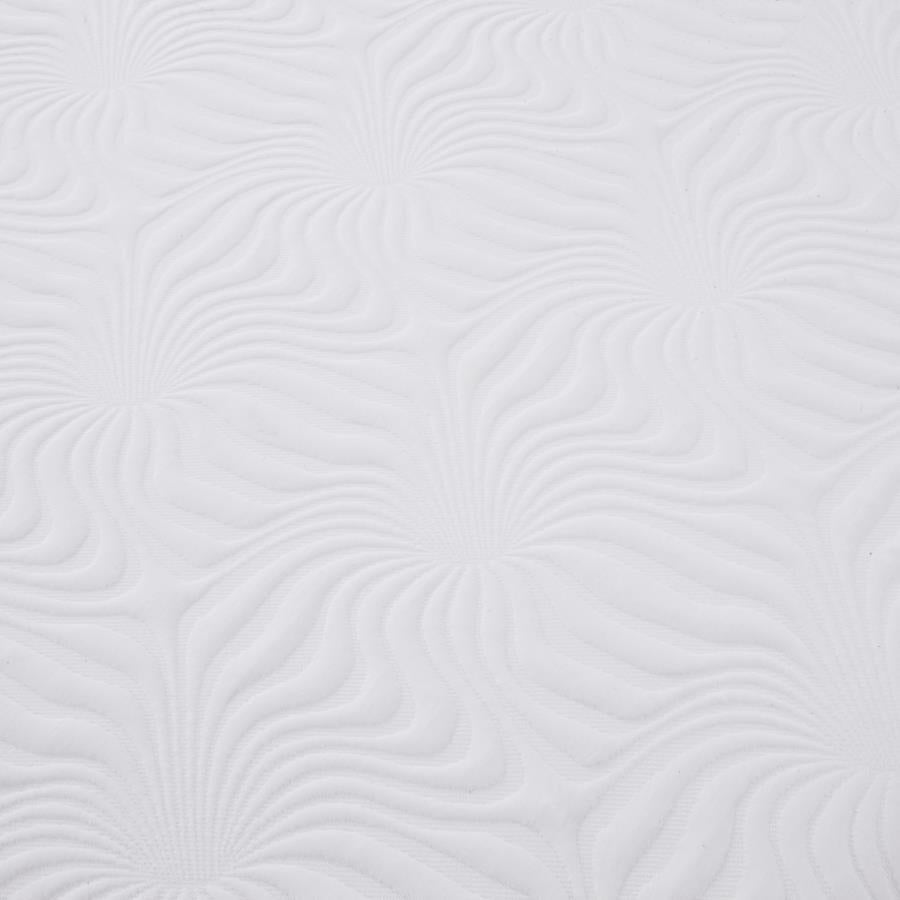 Keegan White 8" Queen Memory Foam Mattress - furniture place usa