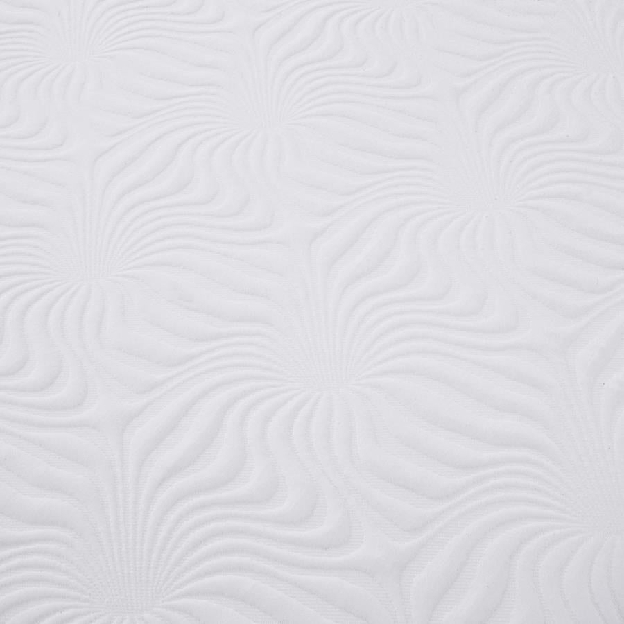 Key White 10" Twin Extra Long Memory Foam Mattress - furniture place usa