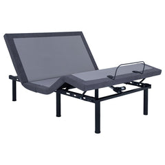 Clara Grey Queen Adjustable Bed Base - furniture place usa