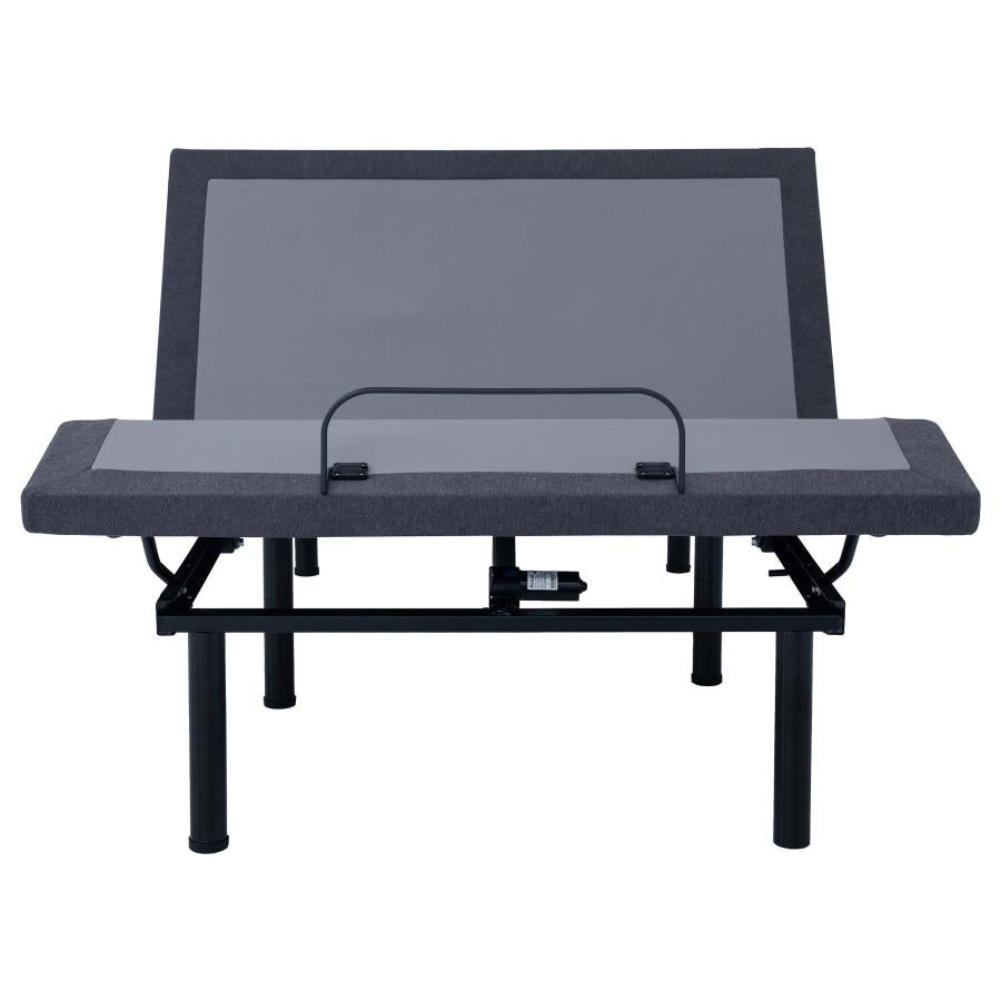 Clara Grey Queen Adjustable Bed Base - furniture place usa