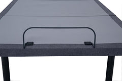 Clara Grey Queen Adjustable Bed Base - furniture place usa