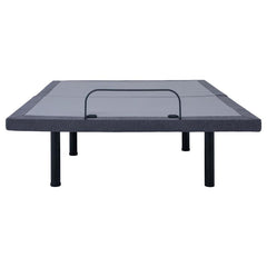 Negan Grey Queen Adjustable Bed Base - furniture place usa