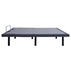 Negan Grey Queen Adjustable Bed Base - furniture place usa