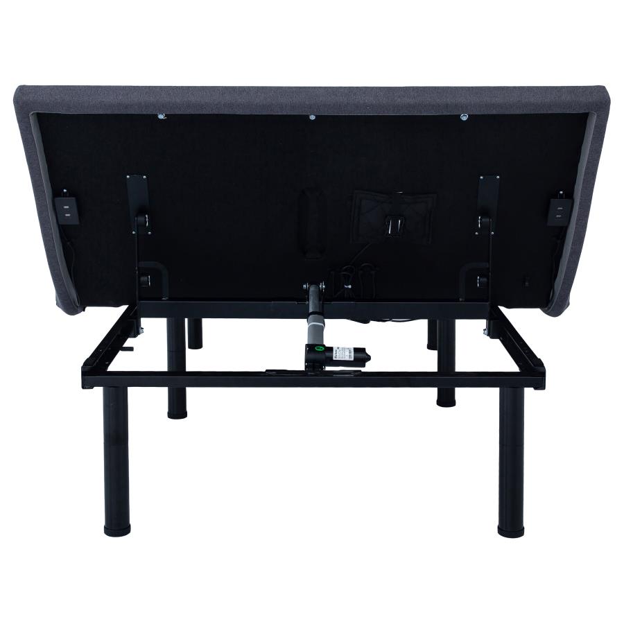 Negan Grey Queen Adjustable Bed Base - furniture place usa
