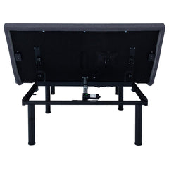 Negan Grey Queen Adjustable Bed Base - furniture place usa