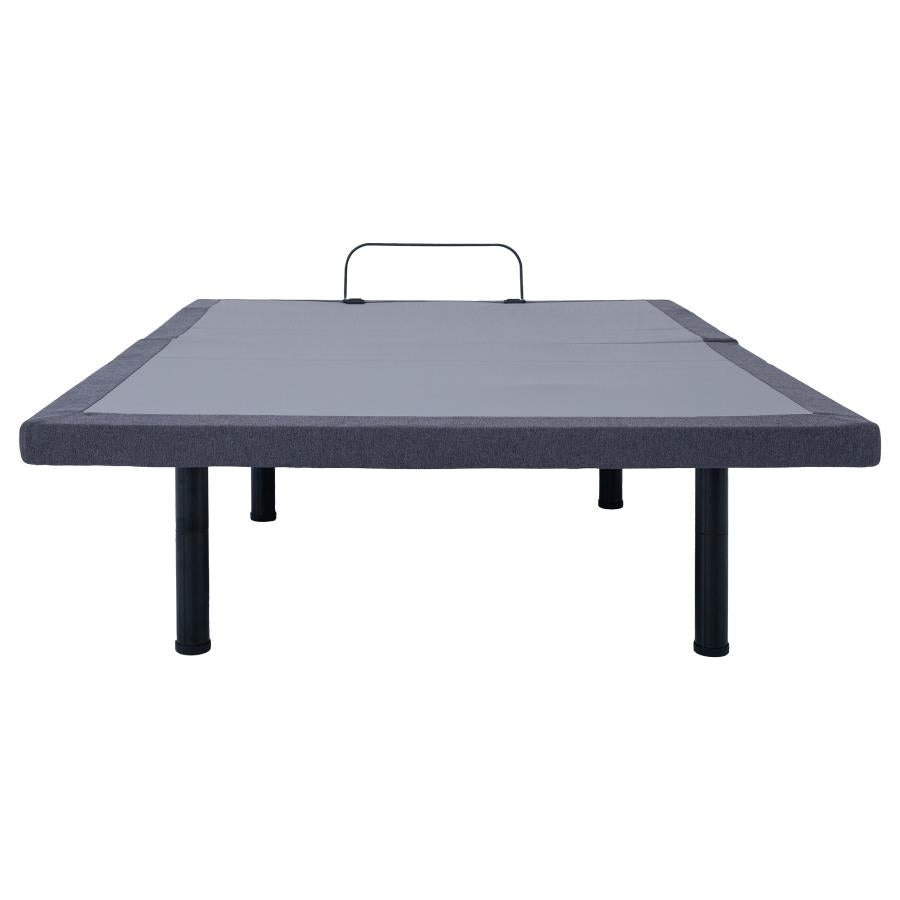 Negan Grey Queen Adjustable Bed Base - furniture place usa